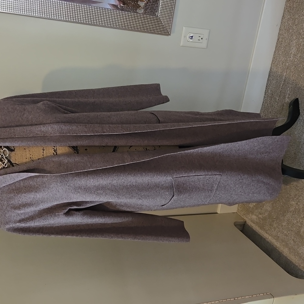 Soft Knit Duster Cardigan in Brown